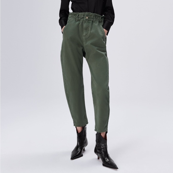 Zara Jeans Zara Baggy Paperbag Jeans Poshmark